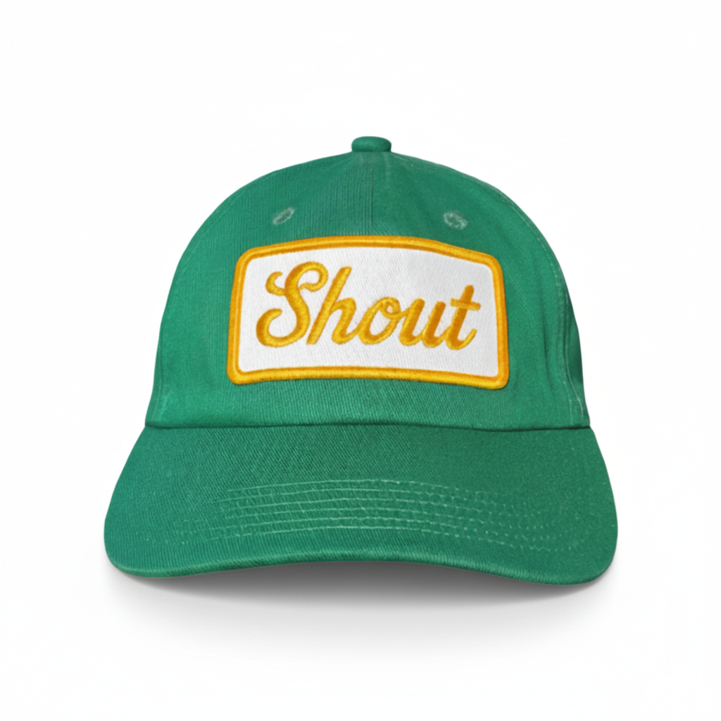 Green Shout Hat
