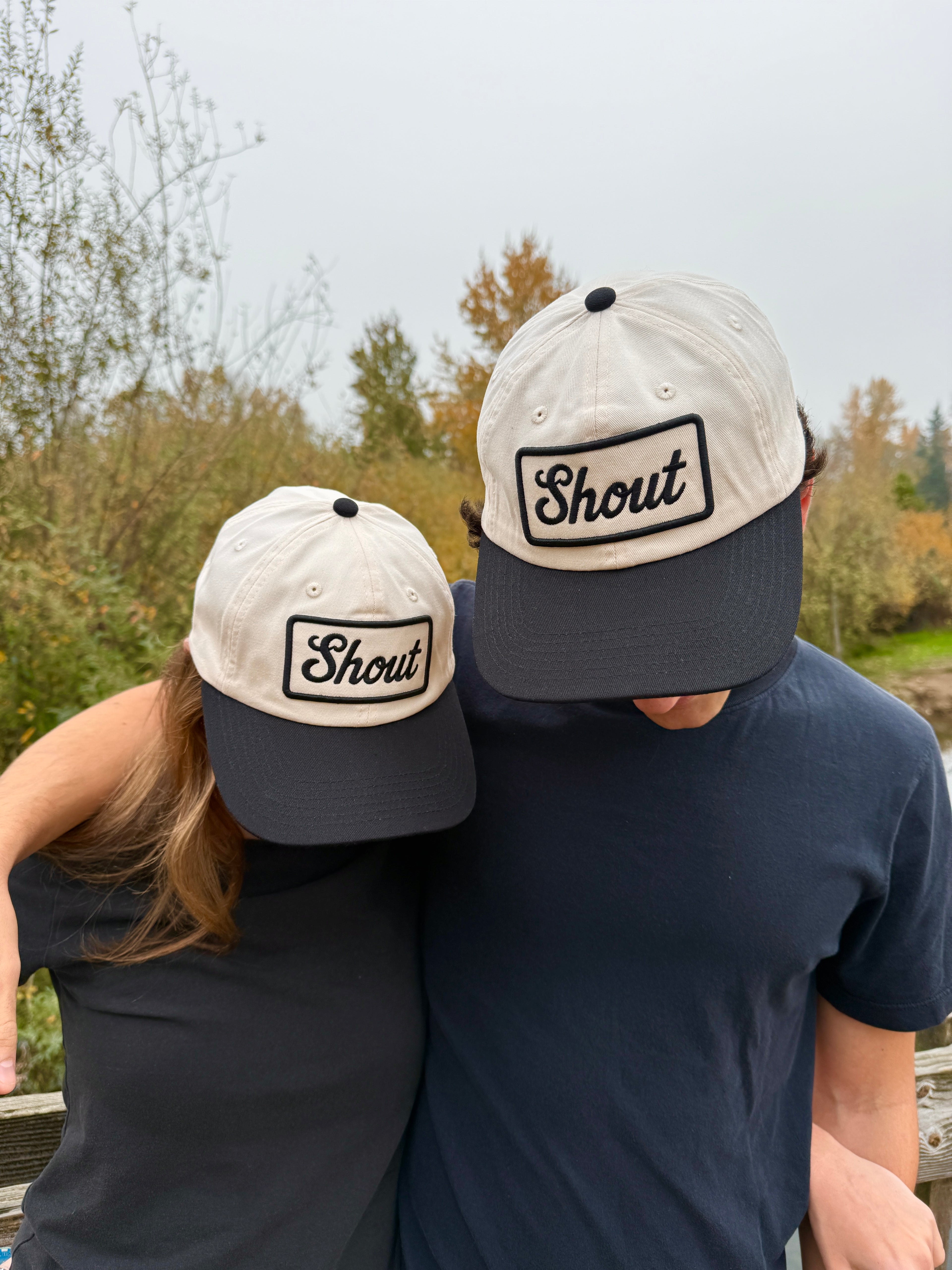 Black & White Shout Hat