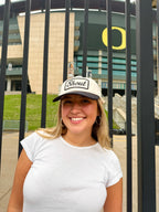 Black & White Shout Hat